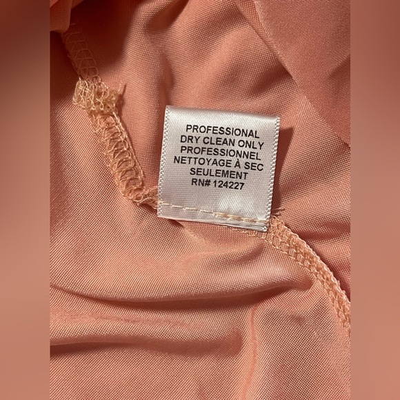 MISA Los Angeles Domino Mini Dress in Apricot Size S NWT - Picture 11 of 12